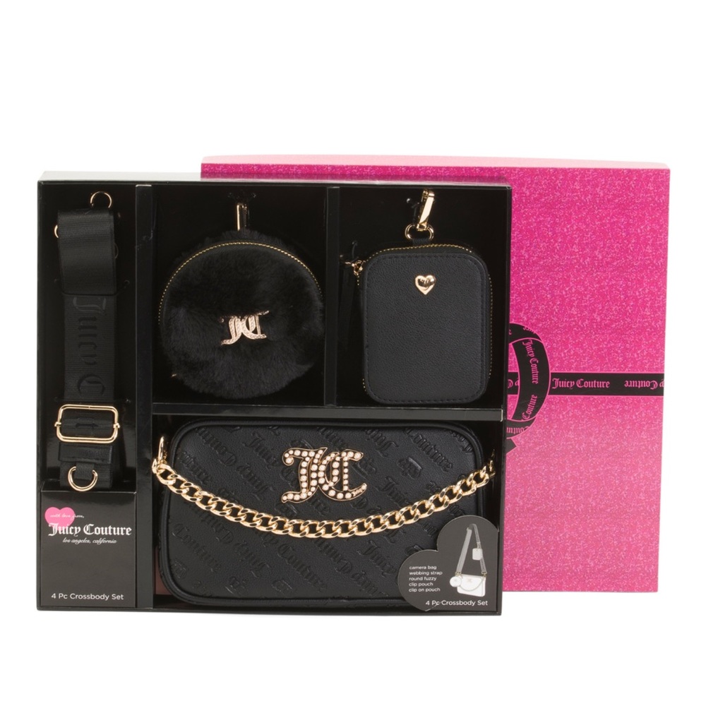 Juicy Couture 4 pieces camera bag Set